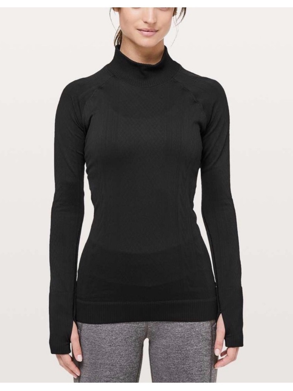 Lululemon Rest Less Mock Neck 4 - Picture 2 of 4